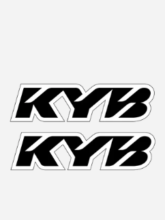 KYB Fork Stickers